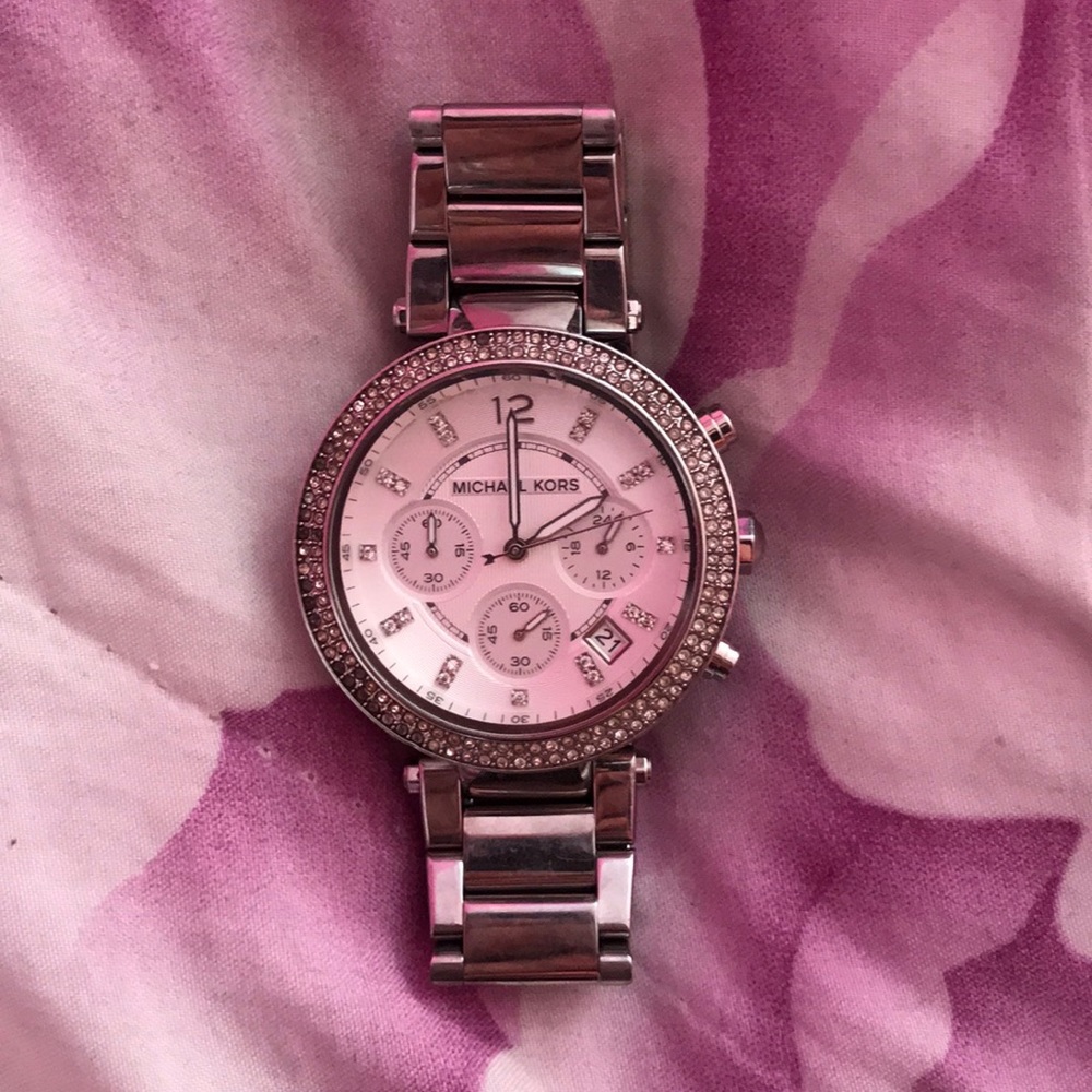 Silver Mk watch style 5353